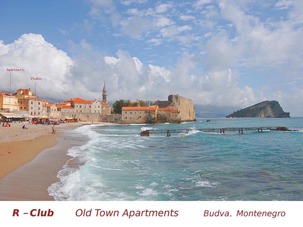 R-Club Old Town Apartments Μπούντβα Εξωτερικό φωτογραφία